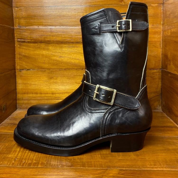 Briselblack 10” Engineer  Boots “The Keeper” 3.0 Structured Toe Box