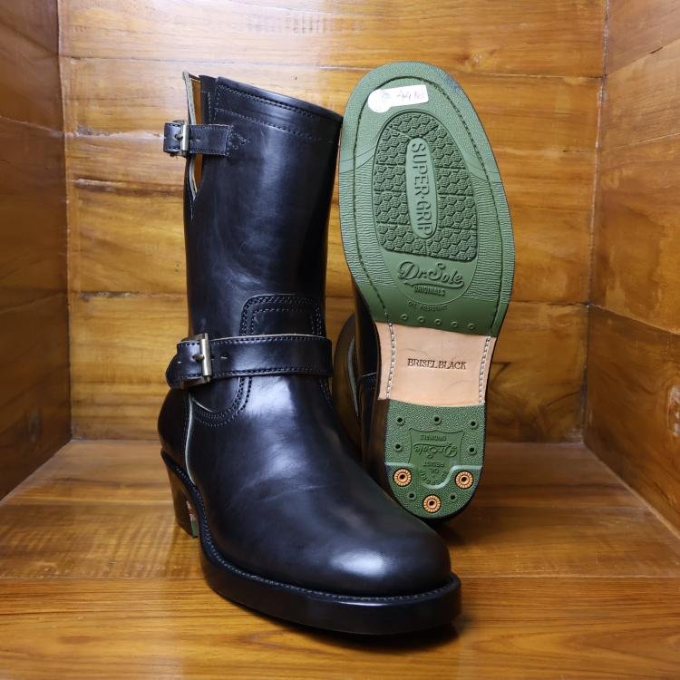 Briselblack 10” Engineer  Boots “The Keeper” 3.0 Kapak v2 Structured Toe Box