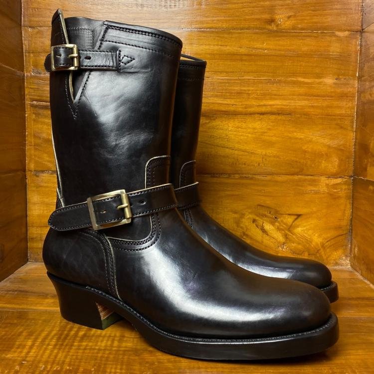 Briselblack 10” Engineer  Boots “The Keeper” 3.0 Structured Toe Box