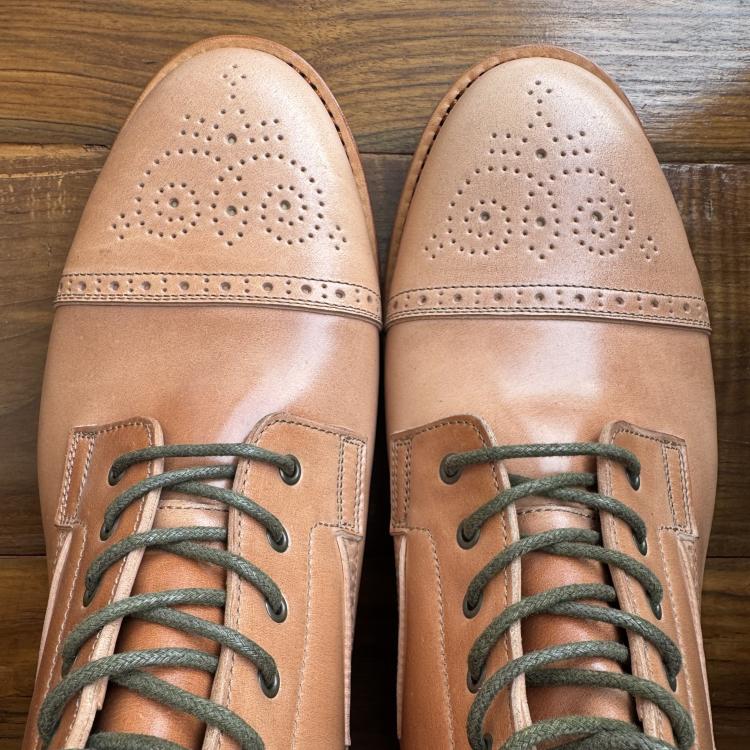 Prof. Barnets "Benjamin" Balmoral Cap Toe Boots